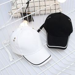 Buttercap - Contrast Trim Baseball Cap Buttercap - Contrast Trim Baseball Cap