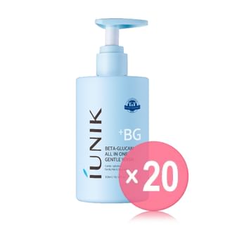 iUNIK - Beta-Glucan All In One Gentle Wash (x20) (Bulk Box)