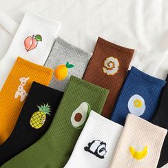 Timmi - Embroidered Socks