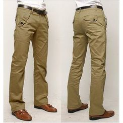 Sheck - Straight-Cut Pants Sheck - Straight-Cut Pants