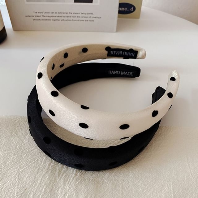 enthice-Polka Dot Headband