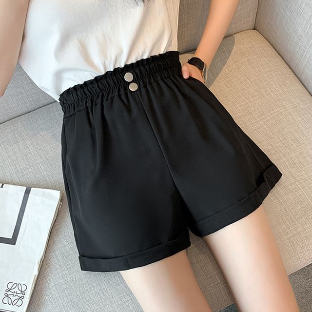 Everose-Plain Shorts