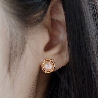 DECADES-Rhinestone Stud Earring