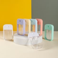 Embossed Glass Drinking Cup with Straw