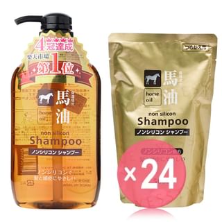 Cosme Station - Horse Oil Non Silicone Shampoo (x24) (Bulk Box)