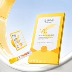 Spring letter - Vitamin C & Glutathione Gel Facial Mask (5pcs)