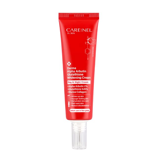 CARE-NEL-Derma Alpha Arbutin Glutathione Whitening Cream - Crème unifiante de teint