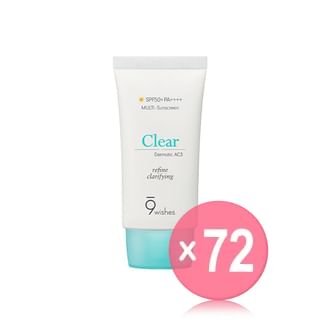 9wishes - Dermatic AC3 Clear MULTI-Sunscreen (x72) (Bulk Box)