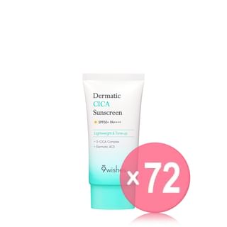 9wishes - Dermatic Cica Sunscreen (x72) (Bulk Box)