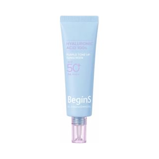 JUNG SAEM MOOL - BeginS Blue Chamomile Hyaluronic Acid Purple Tone Up Sunscreen