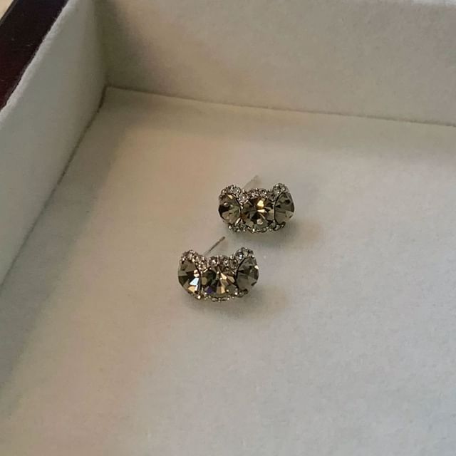 Hansha-CZ Stud Earring