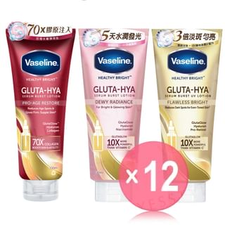 Vaseline - Healthy Bright Gluta-Hya Serum Burst Lotion (x12) (Bulk Box)