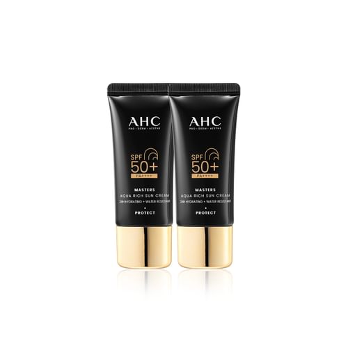 AHC Masters Aqua Rich Sun Cream Duo Set