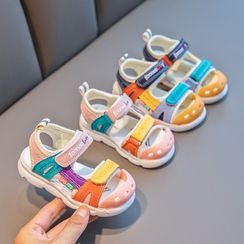Doradas - Kids Color Block Velcro Sandals Doradas - Kids Color Block Velcro Sandals