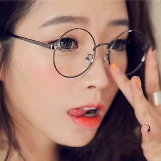circular wire rimmed glasses