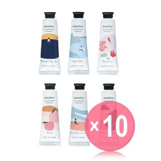 innisfree - Jeju Life Perfumed Hand Cream - 10 Types (x10) (Bulk Box)