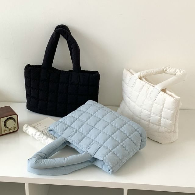 FAYLE-Quilted Tote Bag