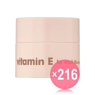 THE FACE SHOP - Vitamin E Lip Mask Rice Mini (x216) (Bulk Box)
