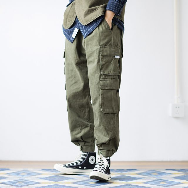 Epicsocotra High Waist Harem Cargo Pants YesStyle