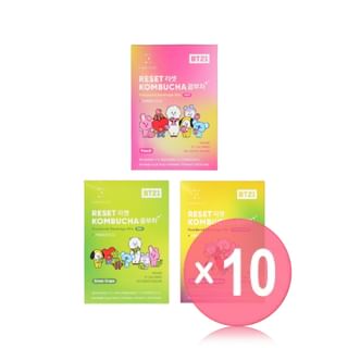 EVERYDAZE - Reset Kombucha BT21 Edition - 3 Types (x10) (Bulk Box)