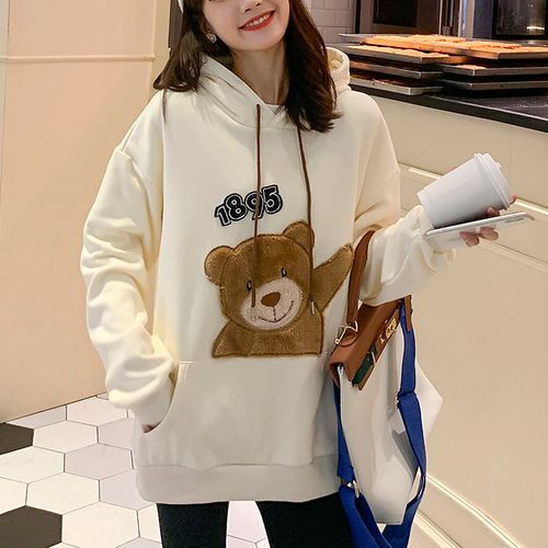 Teddy bear hoodie discount brand