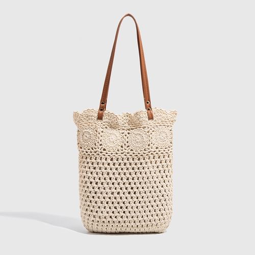 【NICK&NICOLE】 NICOLE CROCHET KNIT BAG /追跡付 🇰🇷Nick & Nicole NICOLE CROCHET KNIT BAG Size:Free ⭕️順豐