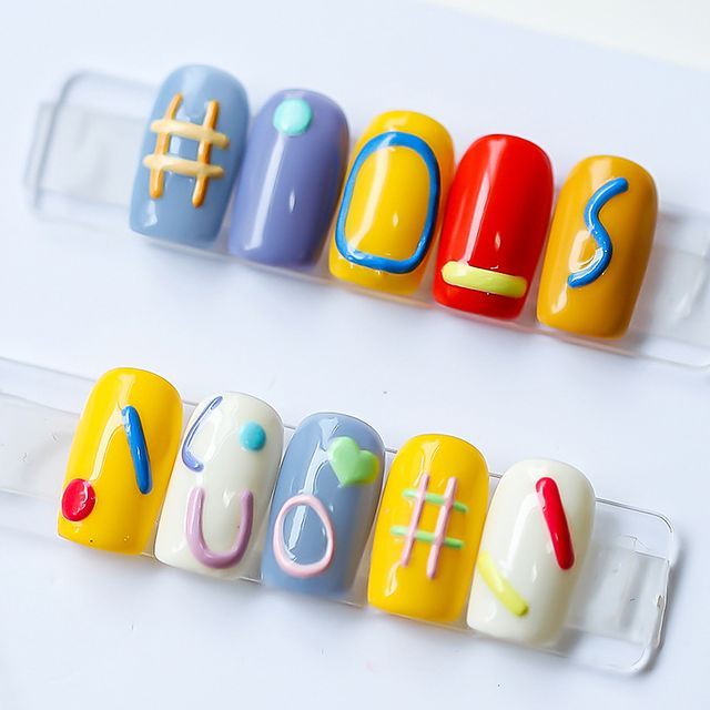 tomoni - Cartoon Nail Art Stickers (various designs) | YesStyle