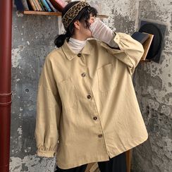PLANNA - Plain Shirt Jacket PLANNA - Plain Shirt Jacket