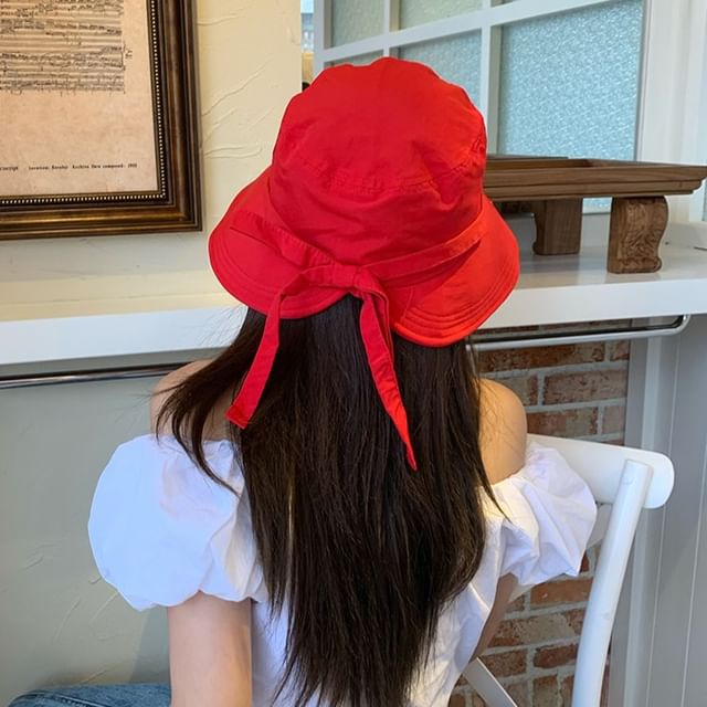 Combon-Plain Bucket Hat
