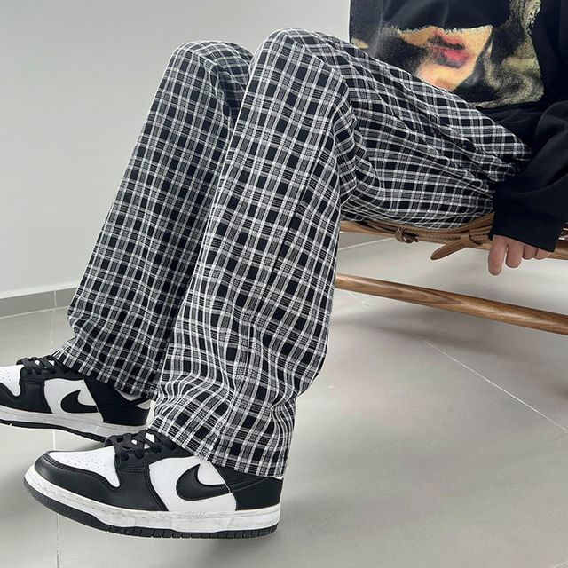 lee plaid pants