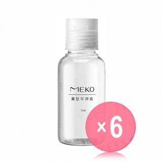 MEKO - Round Flat Bottle 75ml (x6) (Bulk Box)