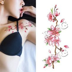 Pivoine - Flower Waterproof Temporary Tattoo