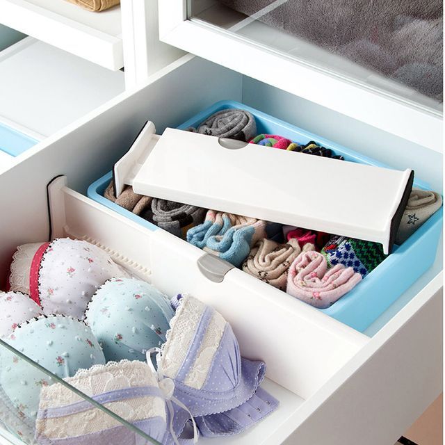 Yulu-Retractable Plastic Drawer Divider