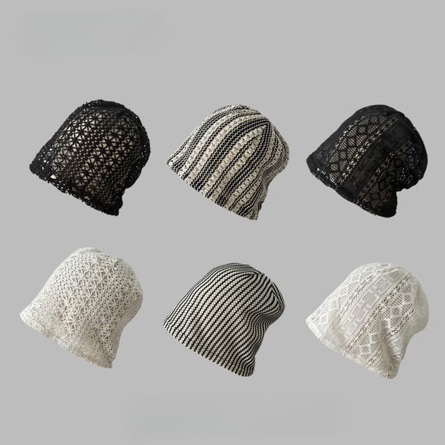 TAAK-Crochet Light Beanie