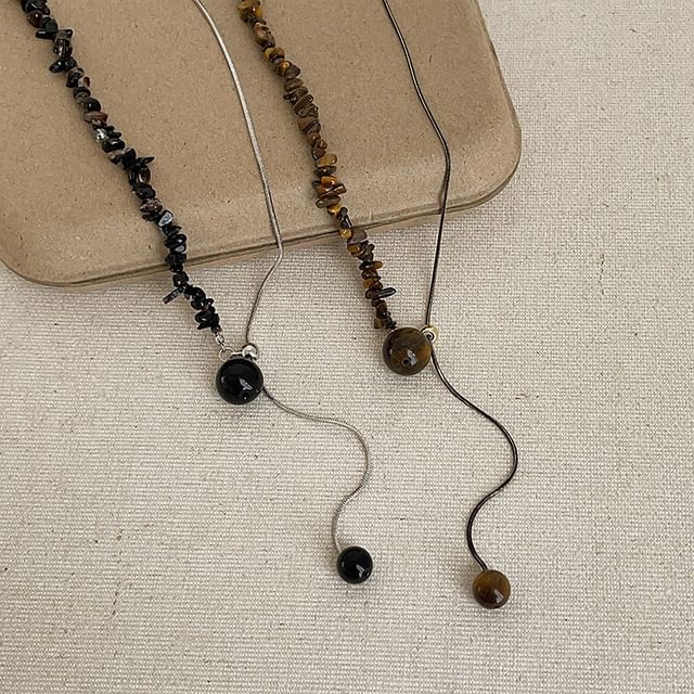Panda Dama-Beaded Necklace
