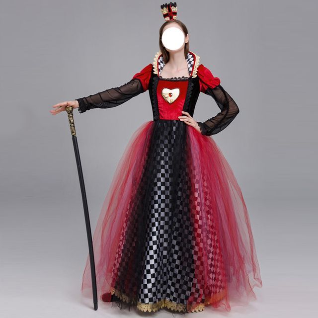 princess polly baby blue dress Alice in Wonderland Mini Dress, Playing Card Print Puff Sleeve Fantasy  Costume, Queen of Hearts Style main image 0