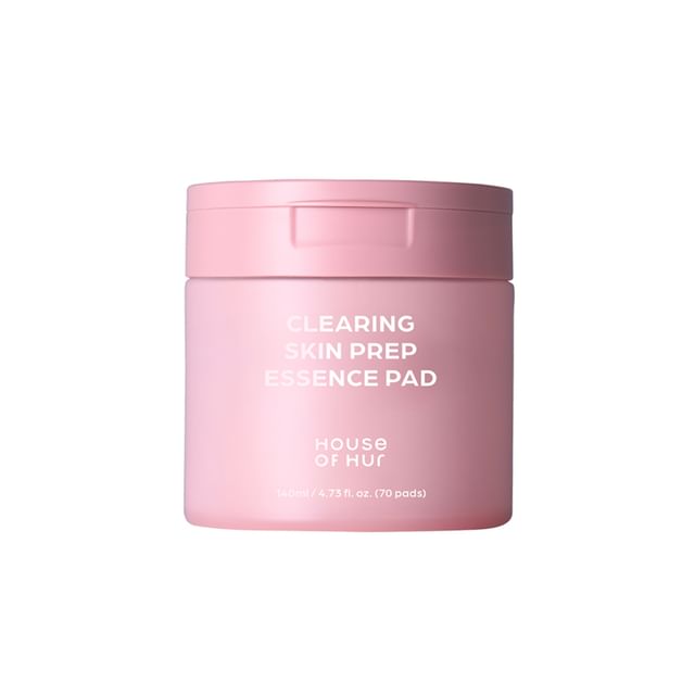 House of Hur-Очищающие тонер-пады для лица Clearing Skin Prep Essence Pad-70 Pads