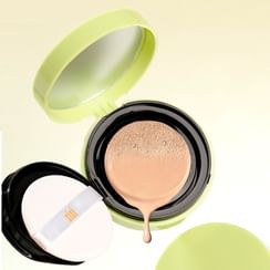 xixi - Green Porcelain Makeup Mist Air Cushion Cream - 2 Colors