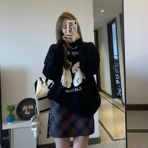 Sweatshirt outlet mini skirt