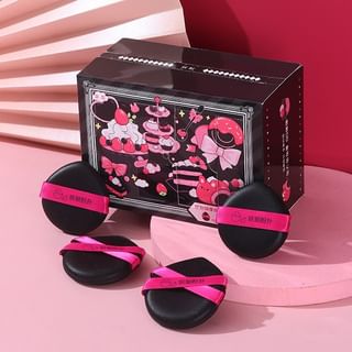 YAOZHI - Extra Thick Powder Puff Cushion Set with Case