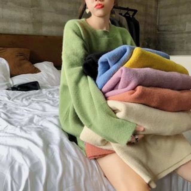 Frigga-Plain Sweater