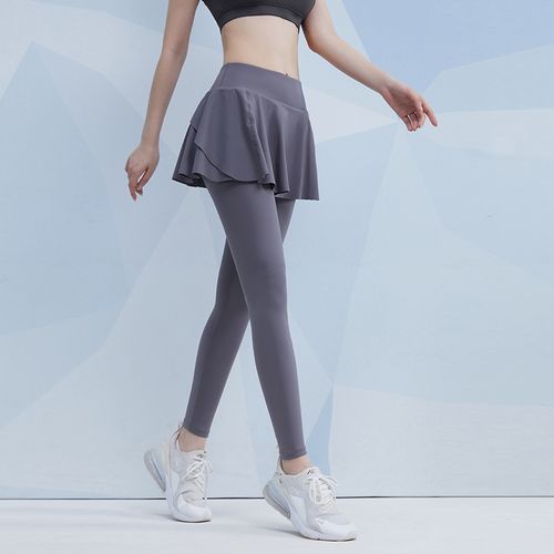 Grey skirt outlet leggings