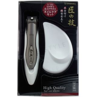 Green Bell - Nail Clipper & Stainless Steel Nail File
