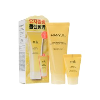 HANYUL - Yuja Brightening Peeling Gel Balm Cleanser Special Set