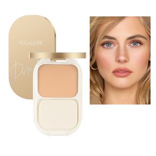 FOCALLURE - Lasting Poreless Compact Powder - 3 Colors