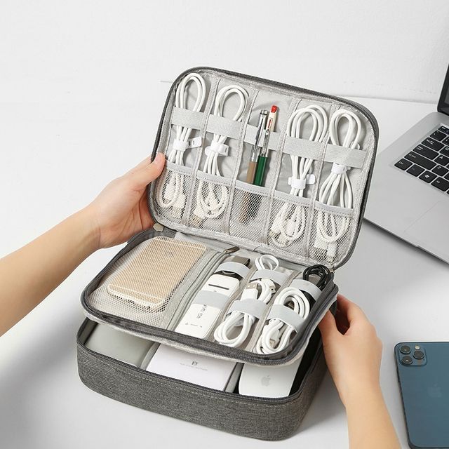 ZenlyHabit-Plain Travel Accessories Pouch