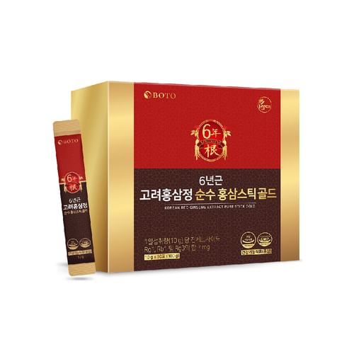 BOTO Korean Red Ginseng Extract Pure Stick Gold