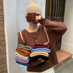MERONGSHOP - Rib-Knit Beanie in 10 Colors MERONGSHOP - Rib-Knit Beanie in 10 Colors