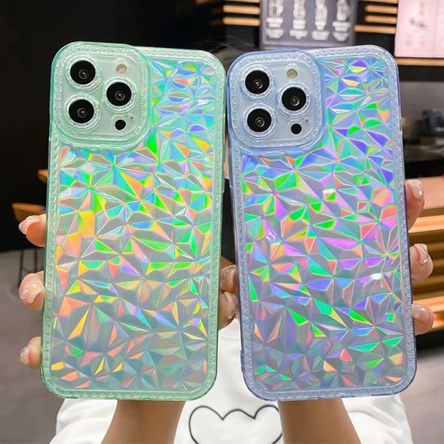 CeLLEAGUE - Holographic Phone Case - iPhone 11, 11 Pro, 11 Pro Max, XS Max,  X/XS, XR, 8p/7p, 8/7