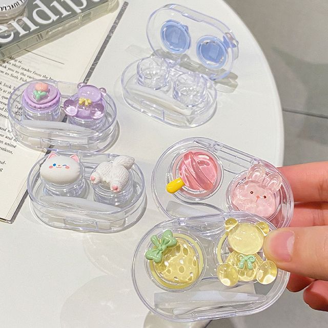 Michu - Cartoon Resin Contact Lens Case (various designs) | YesStyle